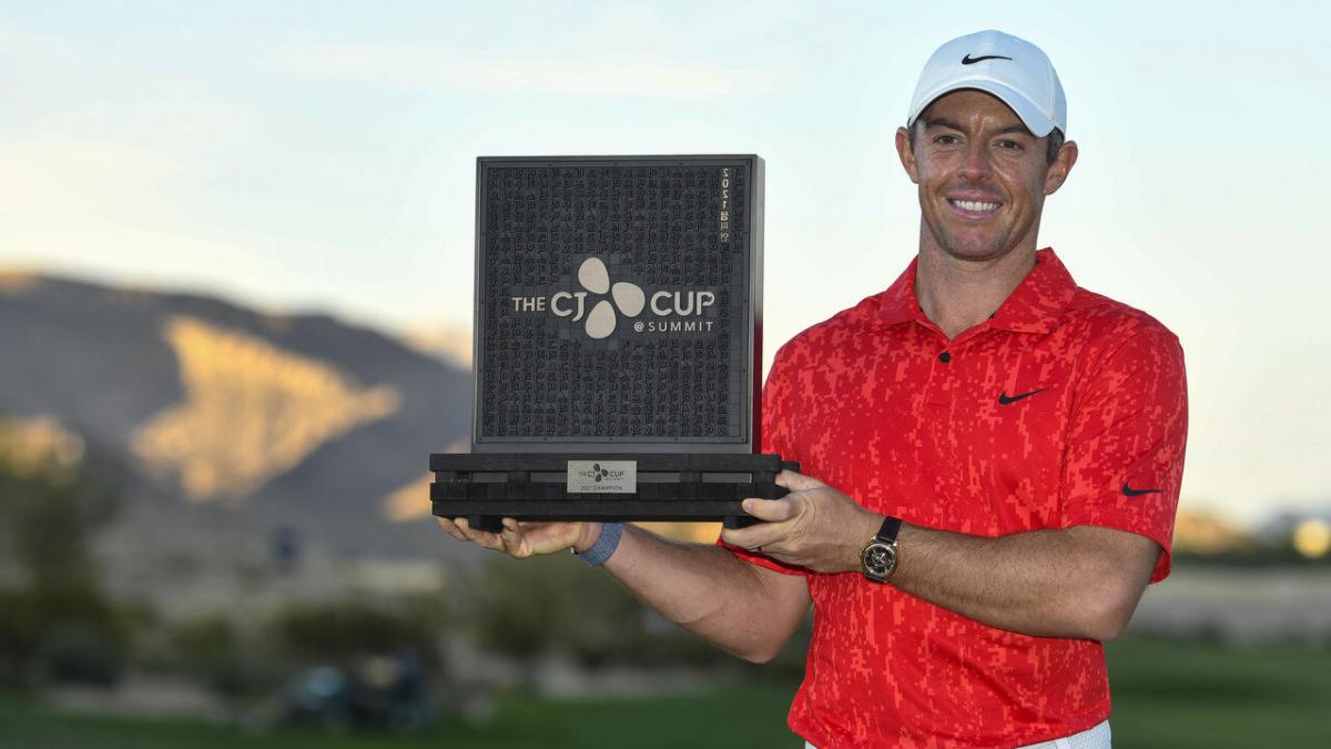 Golfer Rory McIlroy